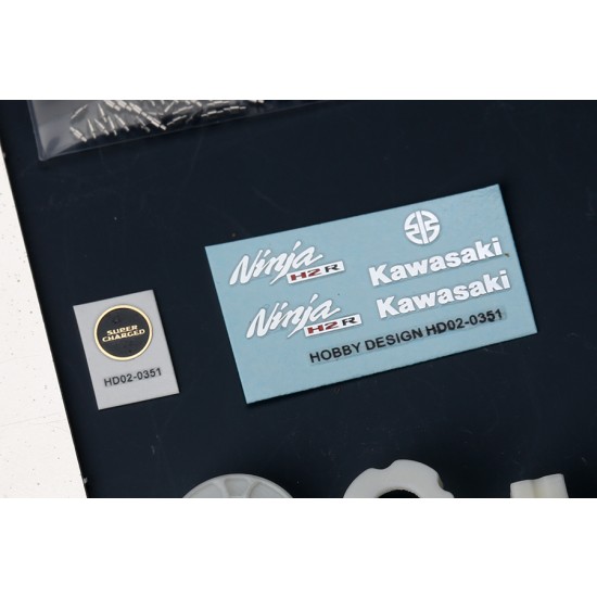 1/12 Kawasaki Ninja H2R Detail-up Set for Tamiya #14131 (Resin+PE+Metal Parts+Metal Logo) 1/12 Kawasaki Ninja H2R Detail-up Set for Tamiya #14131 (Resin+PE+Metal Parts+Metal Logo)