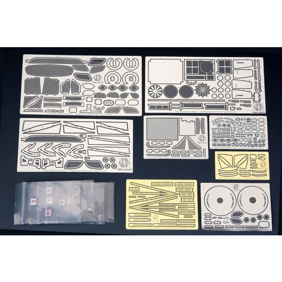 1/24 Mercedes-AMG GT3 Detail-up Set for Tamiya #24345 1/24 Mercedes-AMG GT3 Detail-up Set for Tamiya #24345