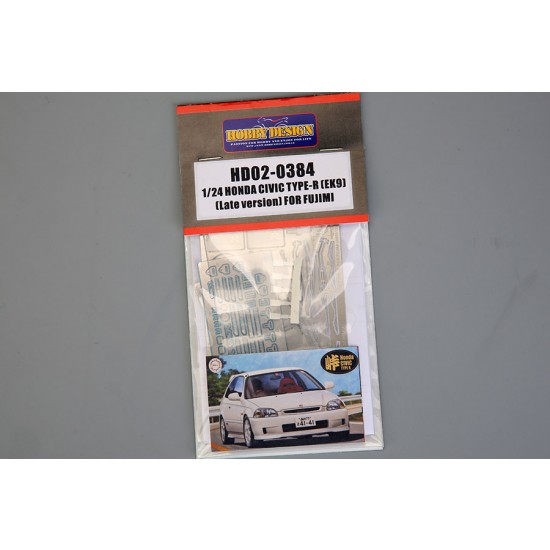 1/24 Honda Civic Type-R EK9 (Late Version) Detail Set for Fujimi kits 1/24 Honda Civic Type-R EK9 (Late Version) Detail Set for Fujimi kits