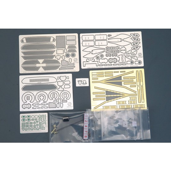 1/24 Ford Mustang GT4 Detail Set for Tamiya kit #24354 1/24 Ford Mustang GT4 Detail Set for Tamiya kit #24354