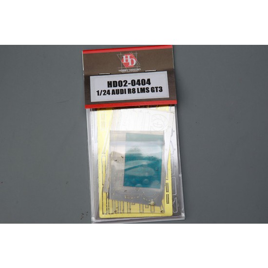 1/24 Audi R8 LMS GT3 Detail Set for Nunu Models 1/24 Audi R8 LMS GT3 Detail Set for Nunu Models