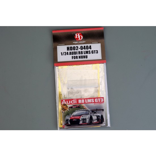 1/24 Audi R8 LMS GT3 Detail Set for Nunu Models 1/24 Audi R8 LMS GT3 Detail Set for Nunu Models