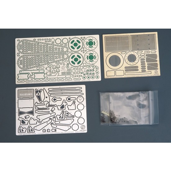 1/12 Suzuki RG400T Early Version 1985 Detail Set for Hasegawa kits 1/12 Suzuki RG400T Early Version 1985 Detail Set for Hasegawa kits