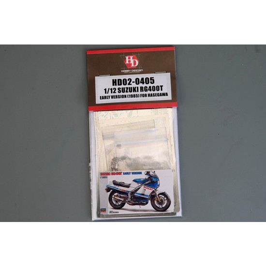 1/12 Suzuki RG400T Early Version 1985 Detail Set for Hasegawa kits 1/12 Suzuki RG400T Early Version 1985 Detail Set for Hasegawa kits