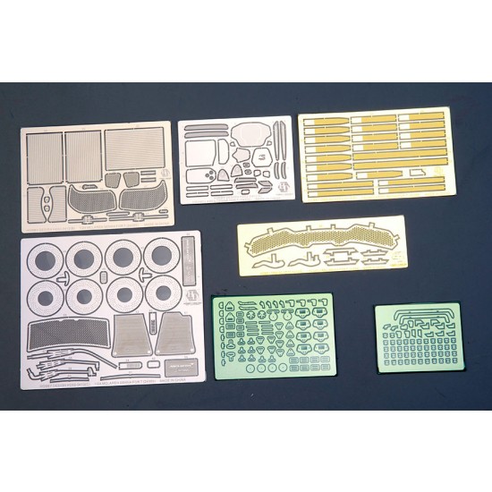 1/24 Mclaren SENNA Detail Set for Tamiya kit #24355 1/24 Mclaren SENNA Detail Set for Tamiya kit #24355