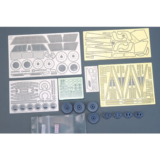 1/24 BMW M8 GTE 2019 Detail-up Set for Nunu Models 1/24 BMW M8 GTE 2019 Detail-up Set for Nunu Models