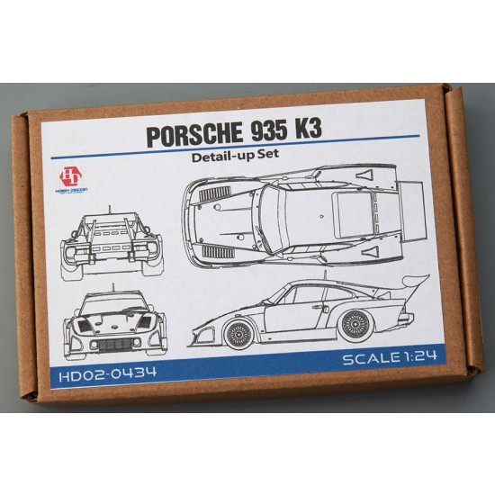 1/24 Porsche 935 K3 Detail Set for Nunu kits 1/24 Porsche 935 K3 Detail Set for Nunu kits