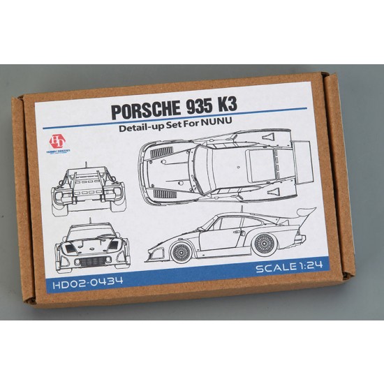 1/24 Porsche 935 K3 Detail Set for Nunu kits 1/24 Porsche 935 K3 Detail Set for Nunu kits