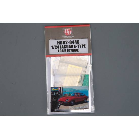 1/24 Jaguar E-TYPE Detail Set for Revell kit #07668 1/24 Jaguar E-TYPE Detail Set for Revell kit #07668