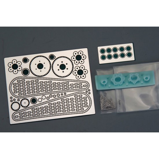 1/12 Chain Set for Tamiya Ducati V4 #14140 1/12 Chain Set for Tamiya Ducati V4 #14140
