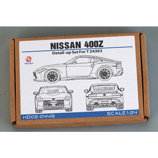 1/24 Nissan 400Z Detail-up Set for Tamiya kit #24363 1/24 Nissan 400Z Detail-up Set for Tamiya kit #24363