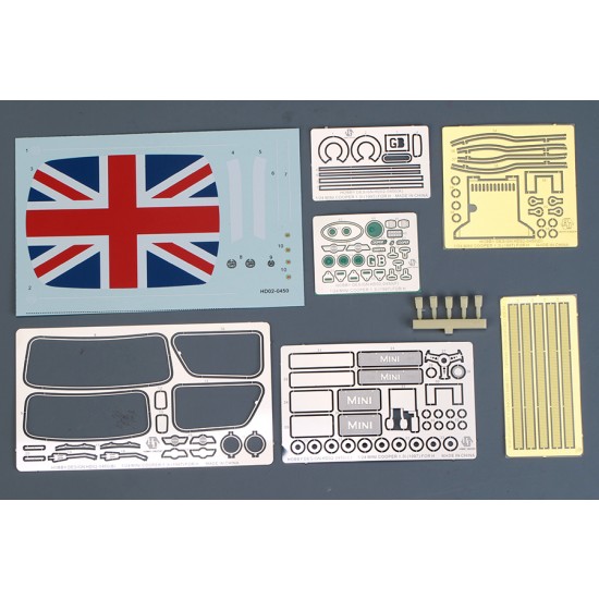 1/24 Mini Cooper 1.3i 1997 Detail-up Set for Hasegawa #21154 1/24 Mini Cooper 1.3i 1997 Detail-up Set for Hasegawa #21154