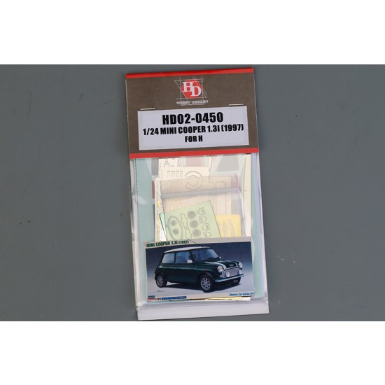 1/24 Mini Cooper 1.3i 1997 Detail-up Set for Hasegawa #21154 1/24 Mini Cooper 1.3i 1997 Detail-up Set for Hasegawa #21154