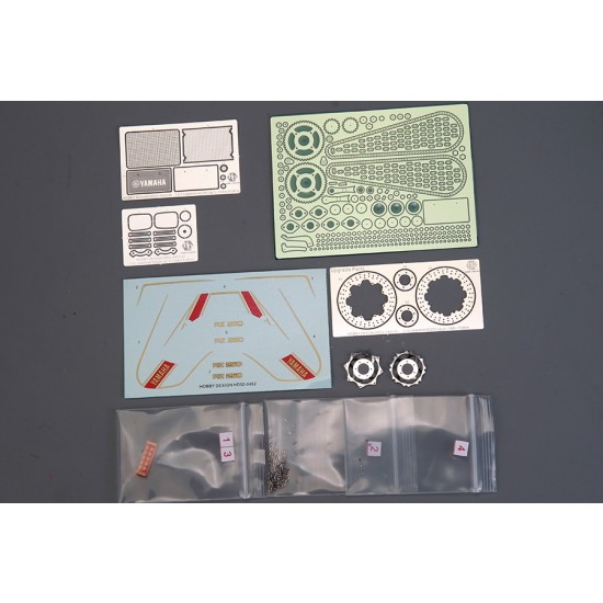 1/12 Yamaha RZ250 1980 Detail-up Set for Hasegawa #21513 1/12 Yamaha RZ250 1980 Detail-up Set for Hasegawa #21513