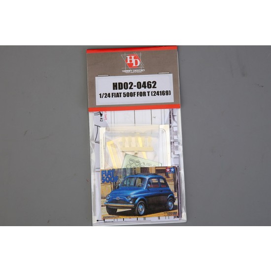 1/24 Fiat 500F Detail Set for Tamiya kit #24169 1/24 Fiat 500F Detail Set for Tamiya kit #24169