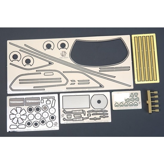 1/24 Lexus LS400 Detail Set for Tamiya kit #24114 1/24 Lexus LS400 Detail Set for Tamiya kit #24114