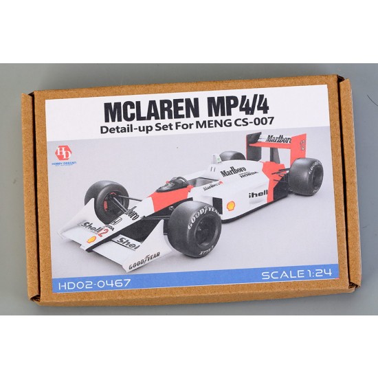 1/24 Mclaren MP4/4 1988 Detail Set for Meng kit #CS-007 1/24 Mclaren MP4/4 1988 Detail Set for Meng kit #CS-007