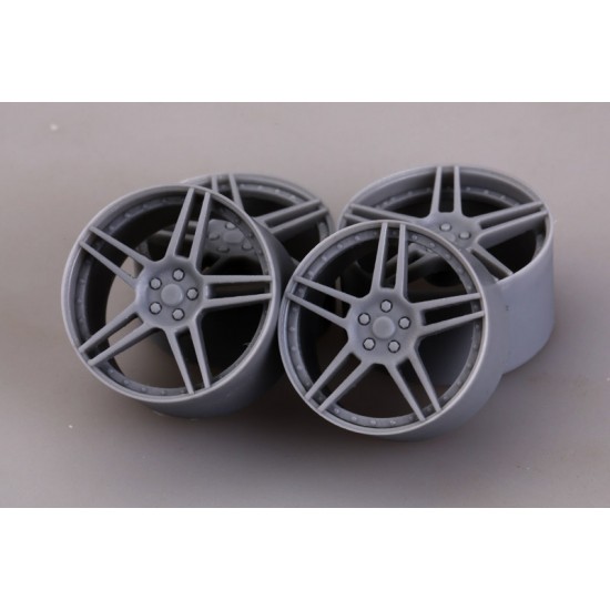 1/24 Novitec Rosso Wheels set # 2 for Ferrari F12 Berlinetta kit (4 Wheels & Air Valves) 1/24 Novitec Rosso Wheels set # 2 for Ferrari F12 Berlinetta kit (4 Wheels & Air Valves)
