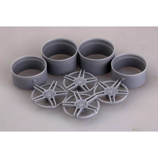 1/24 Novitec Rosso Wheels set # 2 for Ferrari F12 Berlinetta kit (4 Wheels & Air Valves) 1/24 Novitec Rosso Wheels set # 2 for Ferrari F12 Berlinetta kit (4 Wheels & Air Valves)
