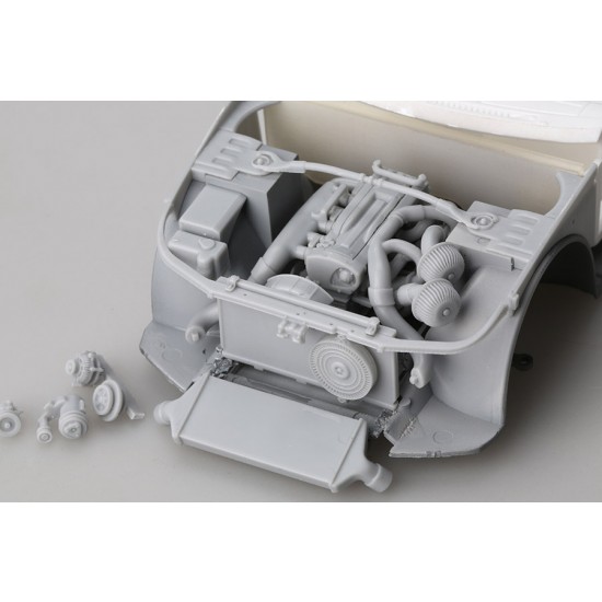 1/24 Nissan RB26 Full Detail Engine Kit for Skyline GT-R (R34) kit (Resin) 1/24 Nissan RB26 Full Detail Engine Kit for Skyline GT-R (R34) kit (Resin)