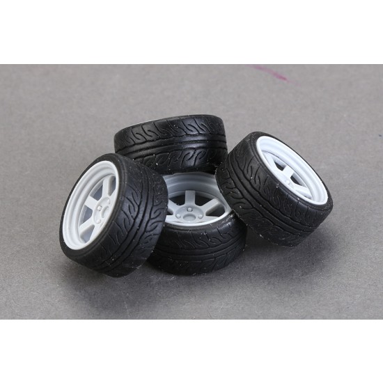 1/24 17inch Yokohama AD08 Tyres (295/40 R17) (4 Rubber Tyres) 1/24 17inch Yokohama AD08 Tyres (295/40 R17) (4 Rubber Tyres)