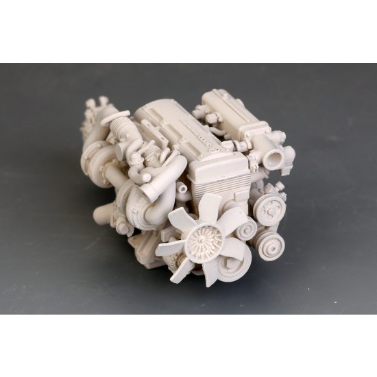 1/24 Toyota 2JZ Engine Kit (Resin+PE) 1/24 Toyota 2JZ Engine Kit (Resin+PE)