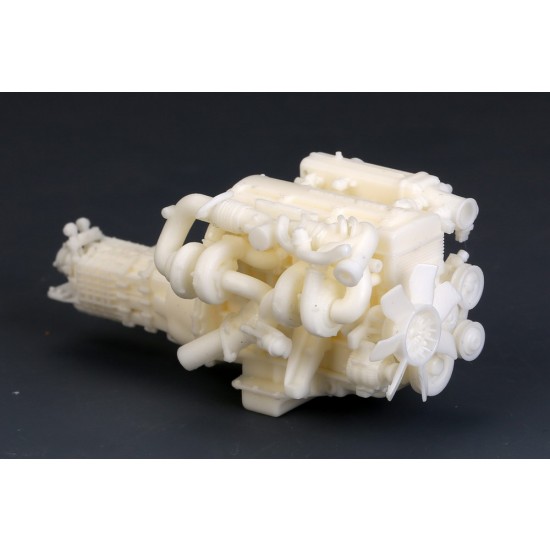 1/24 Toyota 2JZ Engine Kit (Resin+PE) 1/24 Toyota 2JZ Engine Kit (Resin+PE)