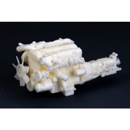 1/24 Toyota 2JZ Engine Kit (Resin+PE) 1/24 Toyota 2JZ Engine Kit (Resin+PE)