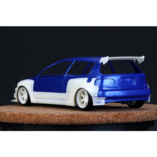1/24 Rocket Bunny Pandem Honda EG6 Wide Body Transkit for Hasegawa kits 1/24 Rocket Bunny Pandem Honda EG6 Wide Body Transkit for Hasegawa kits