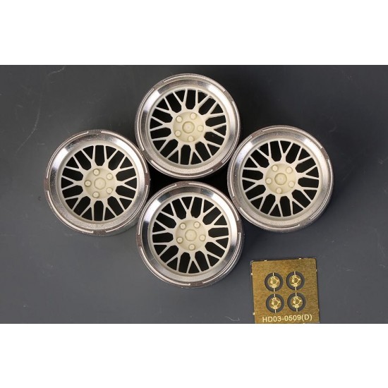 1/24 18 RB Custom Wheels for Jdm Series (Resin + Metal + PE)
