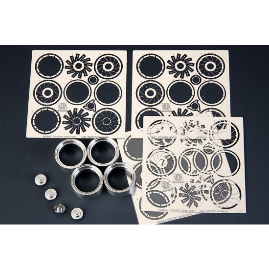 1/24 Ferrari 250GTO Wheels for Fujimi kits 1/24 Ferrari 250GTO Wheels for Fujimi kits