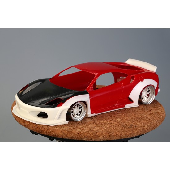 1/24 LB-Works Ferrari 430 Wide Body Set for Fujimi kit #F430 1/24 LB-Works Ferrari 430 Wide Body Set for Fujimi kit #F430