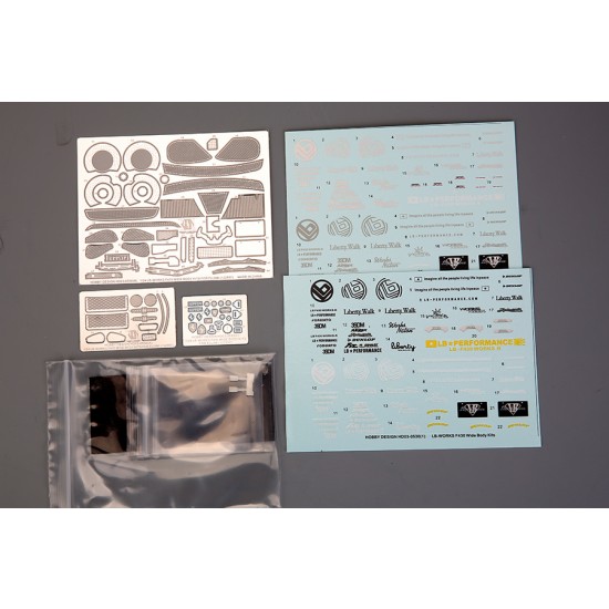 1/24 LB-Works Ferrari 430 Wide Body Set for Fujimi kit #F430 1/24 LB-Works Ferrari 430 Wide Body Set for Fujimi kit #F430