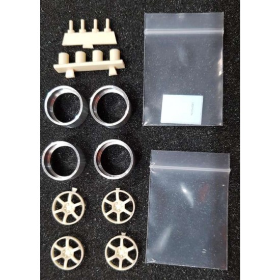 1/24 18 Advan Racing R6 Wheels (resin, metal wheels & Decals) 1/24 18 Advan Racing R6 Wheels (resin, metal wheels & Decals)