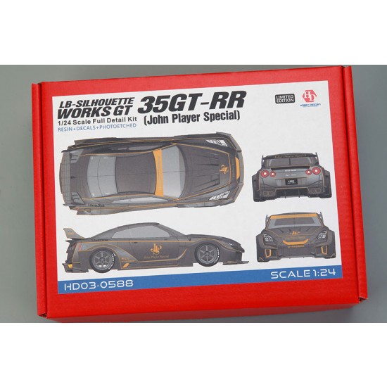 1/24 LB-Silhouette Works GT 35GT-RR (John Player Special) Full Detail Kit 1/24 LB-Silhouette Works GT 35GT-RR (John Player Special) Full Detail Kit