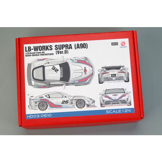 1/24 LB-Works Supra A90 Ver.D Trans-Kit 1/24 LB-Works Supra A90 Ver.D Trans-Kit