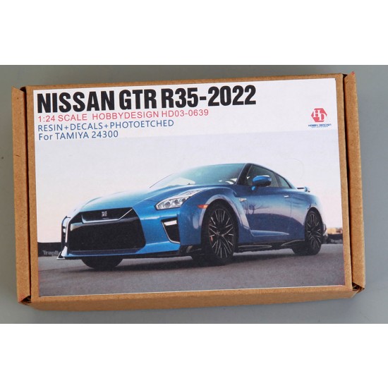 1/24 Nissan GTR R35-2022 Detail set for Tamiya kit #24300 1/24 Nissan GTR R35-2022 Detail set for Tamiya kit #24300