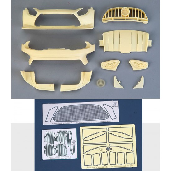 1/24 Mercedes AMG GT3 Evo Package Detail-up Parts for Tamiya #24345 1/24 Mercedes AMG GT3 Evo Package Detail-up Parts for Tamiya #24345