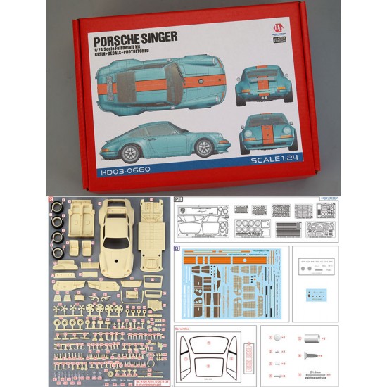 1/24 Porsche Singer Full Detail Kit 1/24 Porsche Singer Full Detail Kit