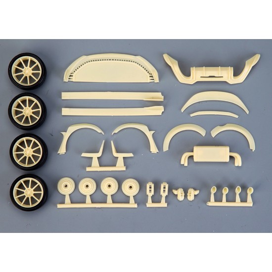 1/24 Toms Toyota GR86 Detail-up Parts for Tamiya kit #24361 1/24 Toms Toyota GR86 Detail-up Parts for Tamiya kit #24361