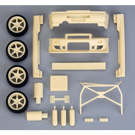 1/24 Nissan (Cwest) R34 Detail-up Parts For Tamiya kit #24210 1/24 Nissan (Cwest) R34 Detail-up Parts For Tamiya kit #24210