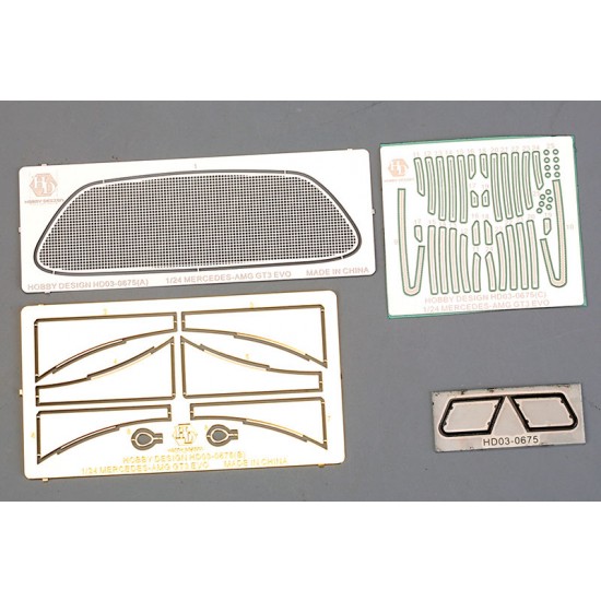 1/24 Mercedes-AMG GT3 EVO Package Detail-up Parts for Tamiya kit #24345 1/24 Mercedes-AMG GT3 EVO Package Detail-up Parts for Tamiya kit #24345