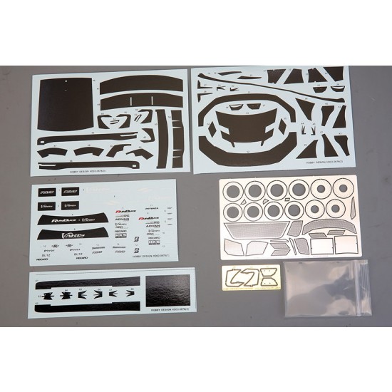 1/24 Varis GR86 Widebody Detail-up Parts for Tamiya kit #24361 1/24 Varis GR86 Widebody Detail-up Parts for Tamiya kit #24361