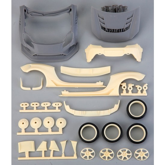 1/24 Varis GR86 Widebody Detail-up Parts for Tamiya kit #24361 1/24 Varis GR86 Widebody Detail-up Parts for Tamiya kit #24361