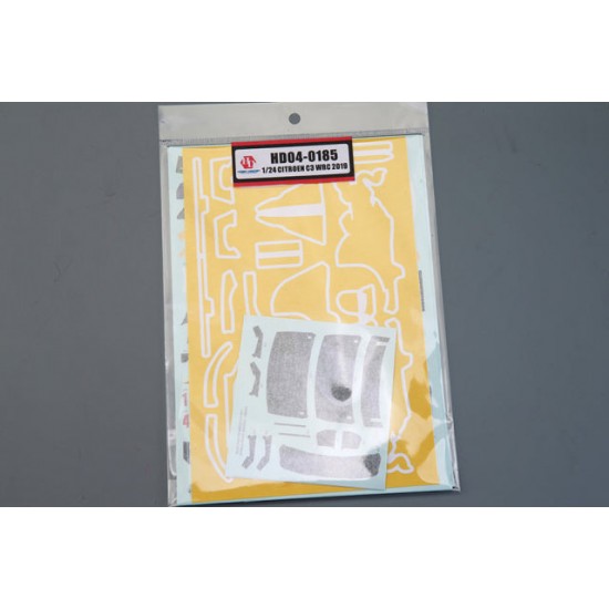 Decals for 1/24 Citroen C3 WRC 2019 Decals for 1/24 Citroen C3 WRC 2019