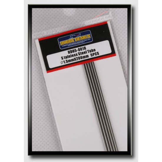 Stainless Steel Tube (Diameter: 1.5mm, Length: 20cm) Stainless Steel Tube (Diameter: 1.5mm, Length: 20cm)