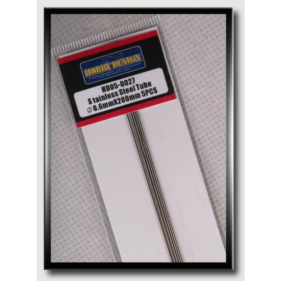 Stainless Steel Tube (Diameter: 0.6mm, Length: 20cm) Stainless Steel Tube (Diameter: 0.6mm, Length: 20cm)
