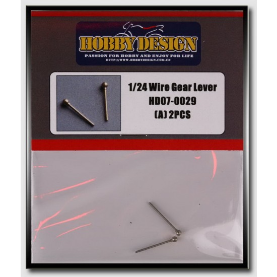 1/24 Wire Gear Lever (A) for Old Ferrari (2pcs) 1/24 Wire Gear Lever (A) for Old Ferrari (2pcs)