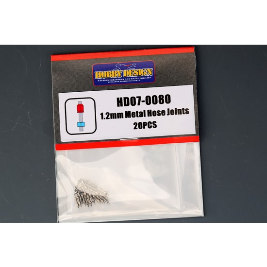 1.2mm Metal Hose Joints (20pcs) 1.2mm Metal Hose Joints (20pcs)