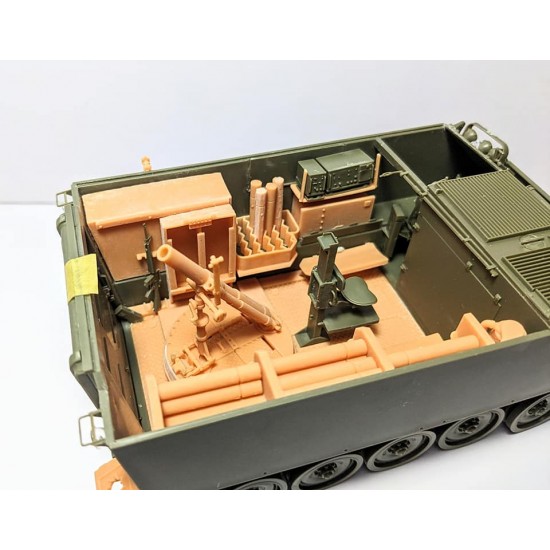 1/35 M106A1 Mortar Carrier Convert set for AFV Club M113A1 kits 1/35 M106A1 Mortar Carrier Convert set for AFV Club M113A1 kits